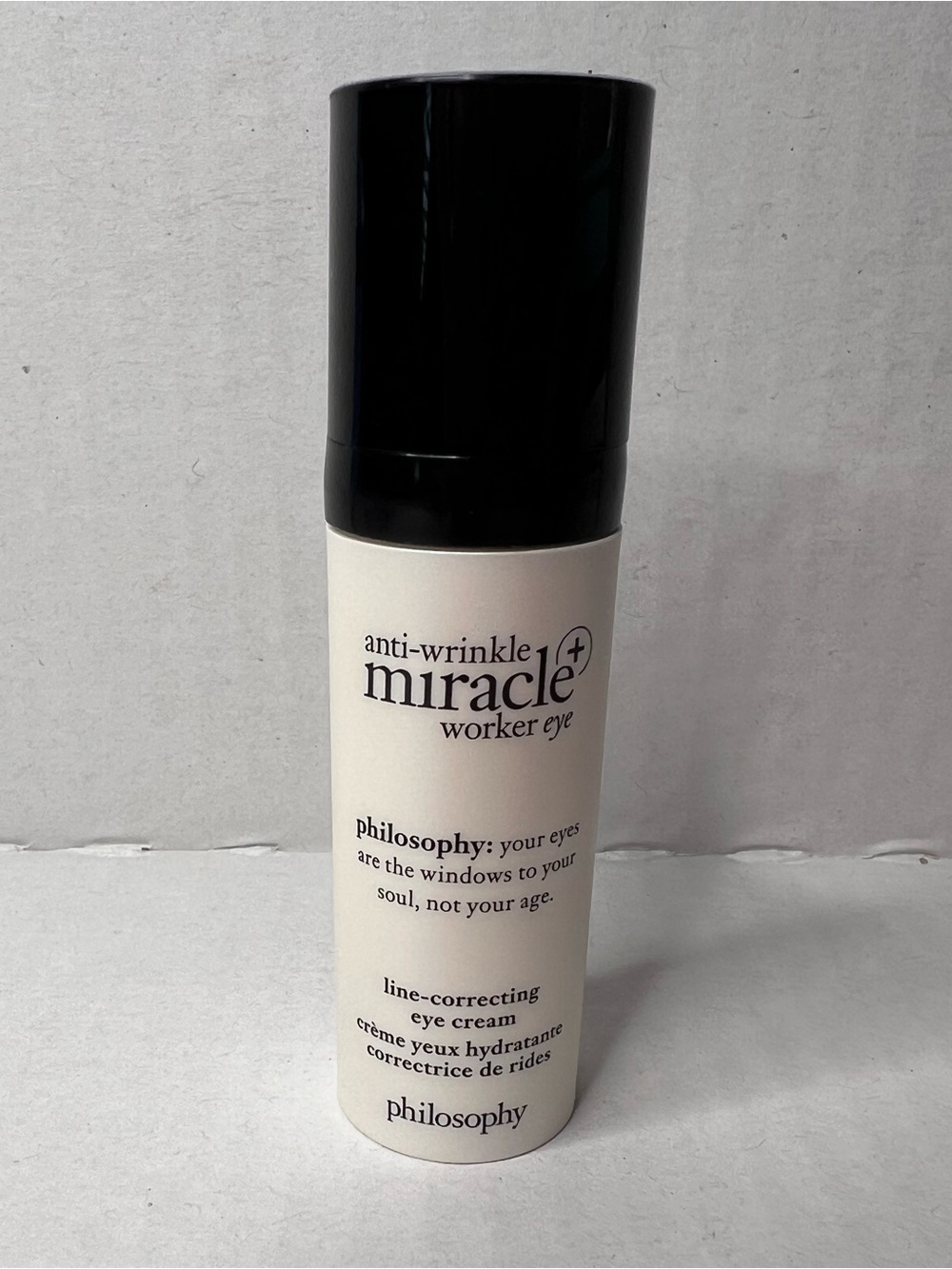 Philosophy Anti-Wrinkle Miracle Worker 
line-correcting eye cream